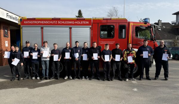 Teilnehmer Truppmann 2 Prüfung 2026